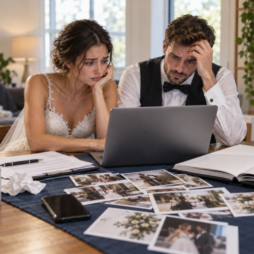 Problemas com as fotos do casamento: quais são os direitos dos noivos?