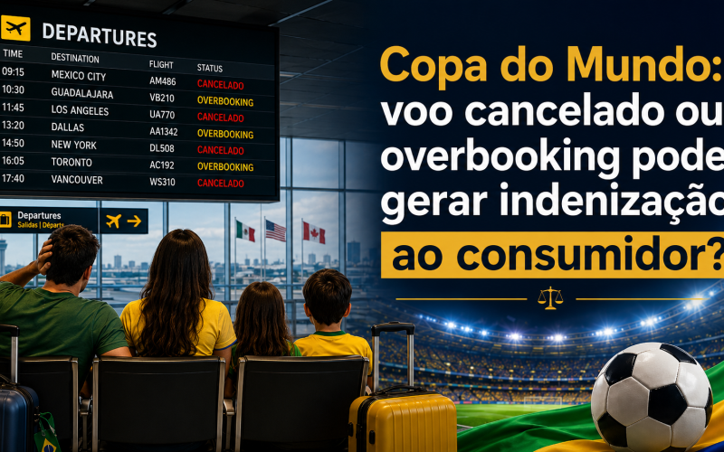 Copa do Mundo: voo cancelado ou overbooking pode gerar indenização ao consumidor?