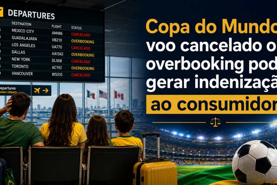 Copa do Mundo: voo cancelado ou overbooking pode gerar indenização ao consumidor?