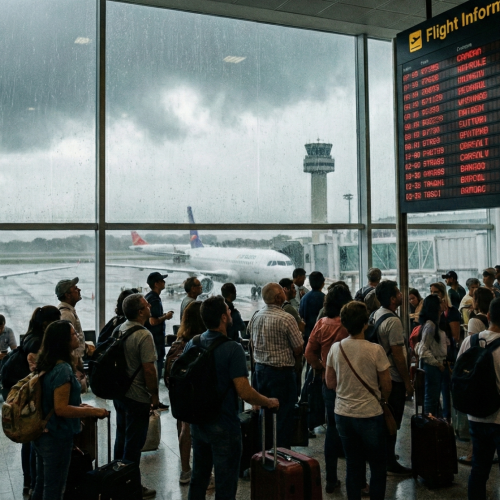 Cancelamentos de voos em São Paulo por vendaval: saiba quais são os direitos do passageiro