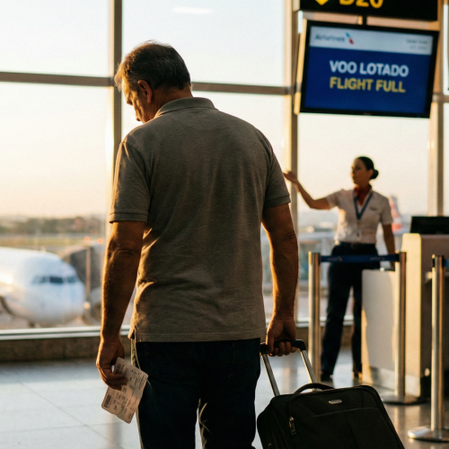 Overbooking: o que é, por que é ilegal e quais direitos o passageiro possui